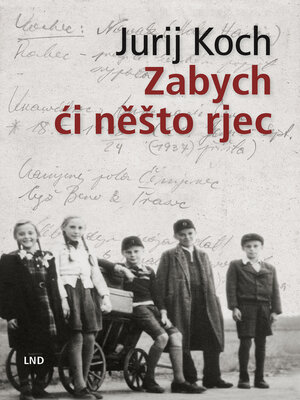 cover image of Zabych ći něšto rjec